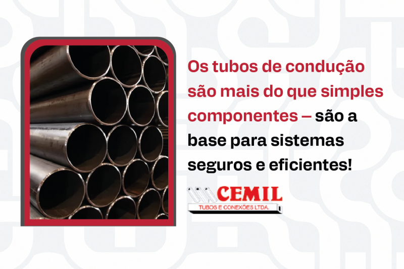 Os tubos de condução são mais do que simples componentes – são a base para sistemas seguros e eficientes! Os tubos de condução são mais do que simples componentes – são a base para sistemas seguros e eficientes!