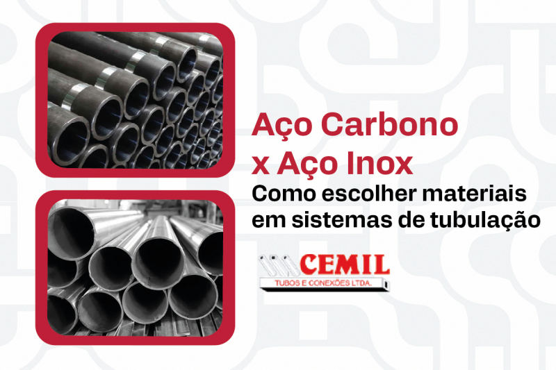 Aço Carbono x Aço Inox: Como Escolher Materiais em Sistemas de Tubulação